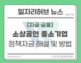 [썸네일이미지] 2025년도 소상공인 중소기업 정책자금 해설 및 지원방법